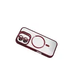 Joko  iPhone 17 Remim Lensli Magsafe Standlı Kapak - Bordo-3