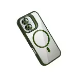 Joko  iPhone 17 Remim Lensli Magsafe Standlı Kapak - Koyu Yeşil-2