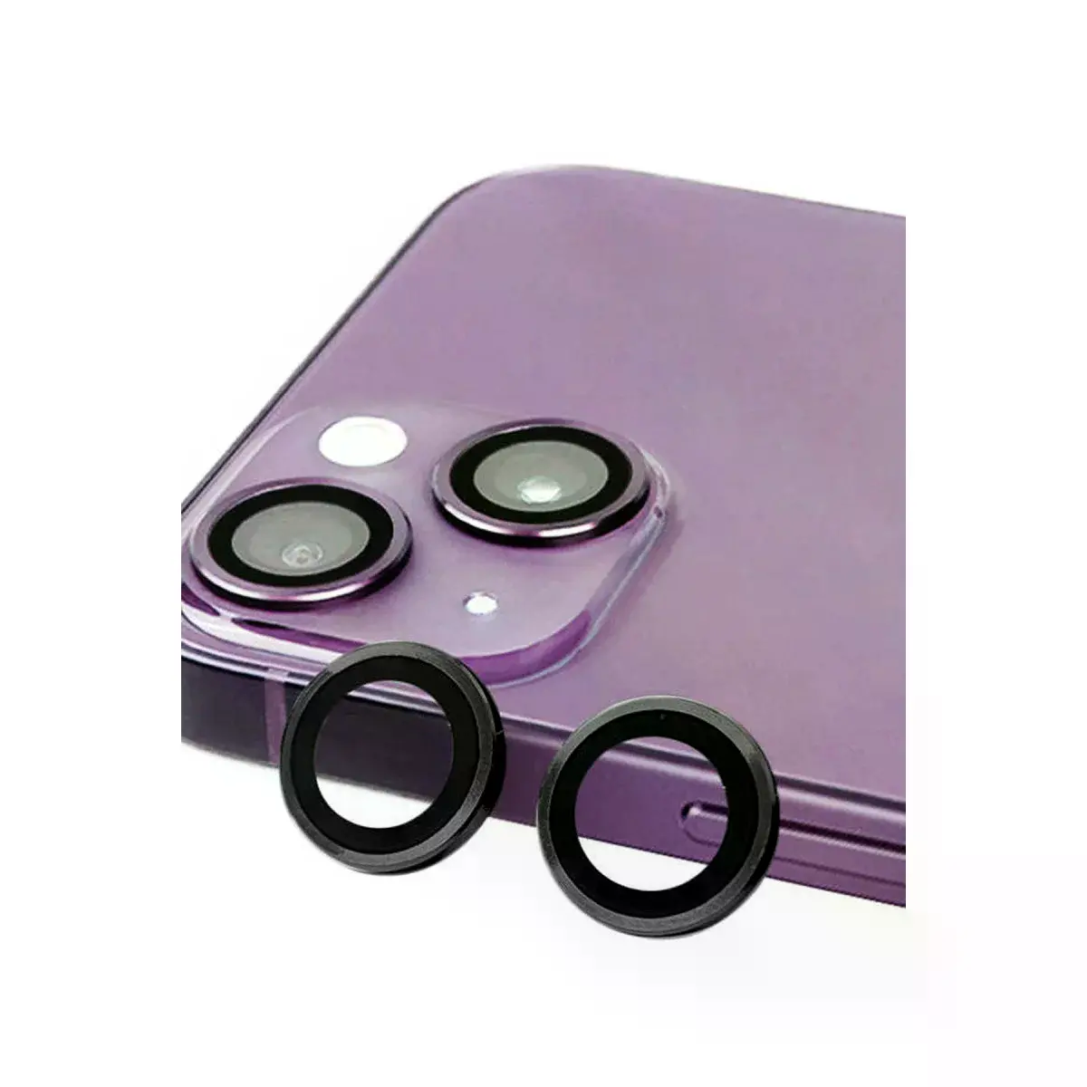 İphone 14 Raze Metal Kamera Lens - Siyah