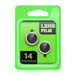 İphone 14 Plus Raze Metal Kamera Lens - Gümüş-2
