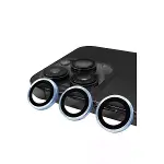 İphone 13 Pro Max Raze Metal Kamera Lens - Mavi-1
