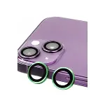 İphone 13 Mini Raze Metal Kamera Lens - Yeşil-1