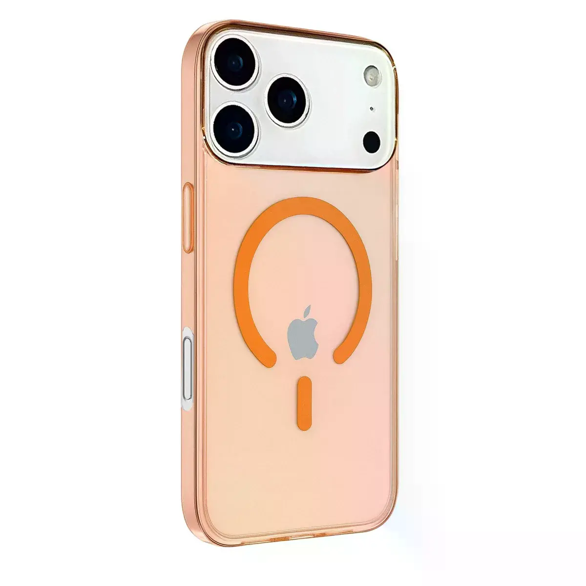 İphone 18 Pro/17 Pro Pc Real Magsafe Kapak - Turuncu