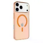 İphone 18 Pro Max/17 Pro Max Kılıf Pc Real Magsafe Kapak - Turuncu-1