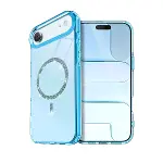 İphone 17 Air Live Diamond Magsafe Kapak - Mavi-1
