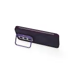 Joko Samsung Galaxy S24 Flet Lens Magsafe Kapak - Derin Mor-2