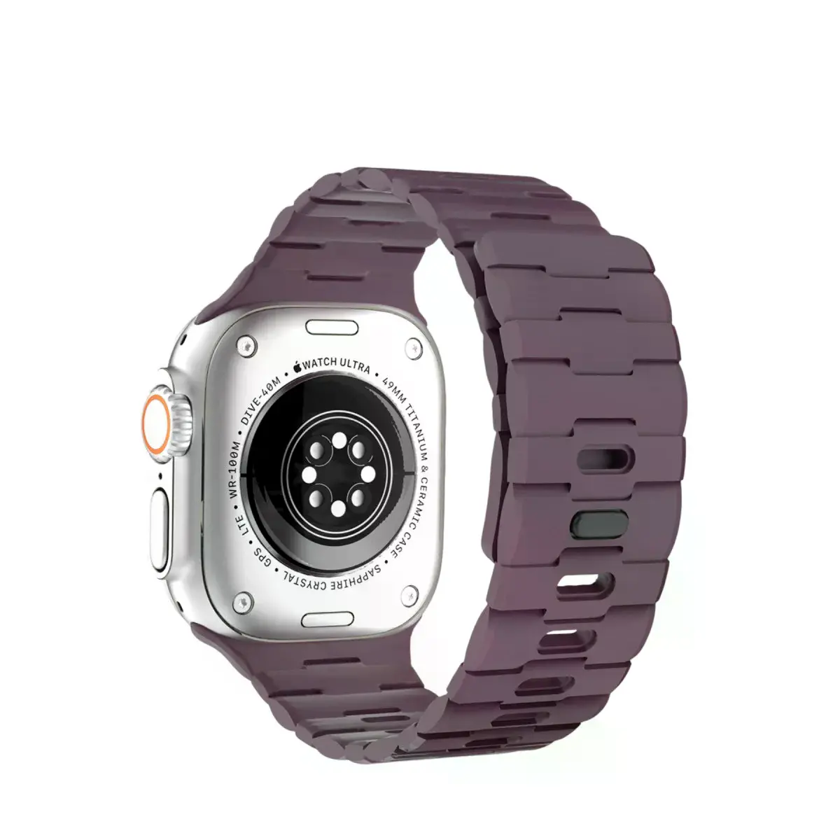 Watch Ultra 49mm Wowen Kordon (saat Değildir) - Bordo