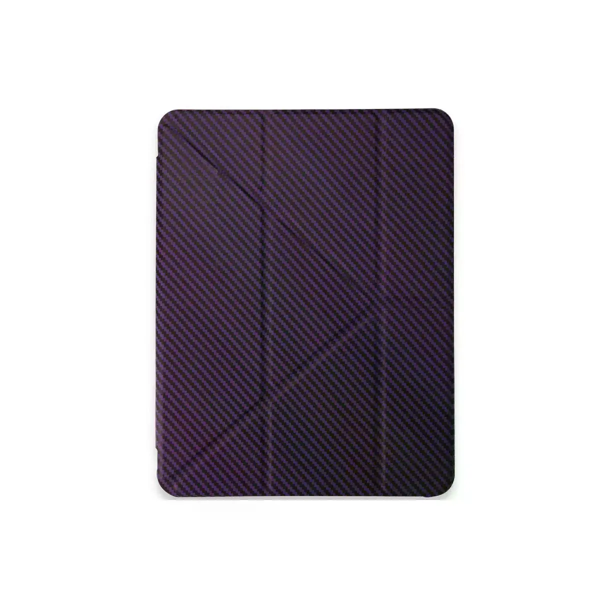 İpad Pro 11 (2024) Kılıf Color Karbon Tablet Kılıfı - Derin Mor
