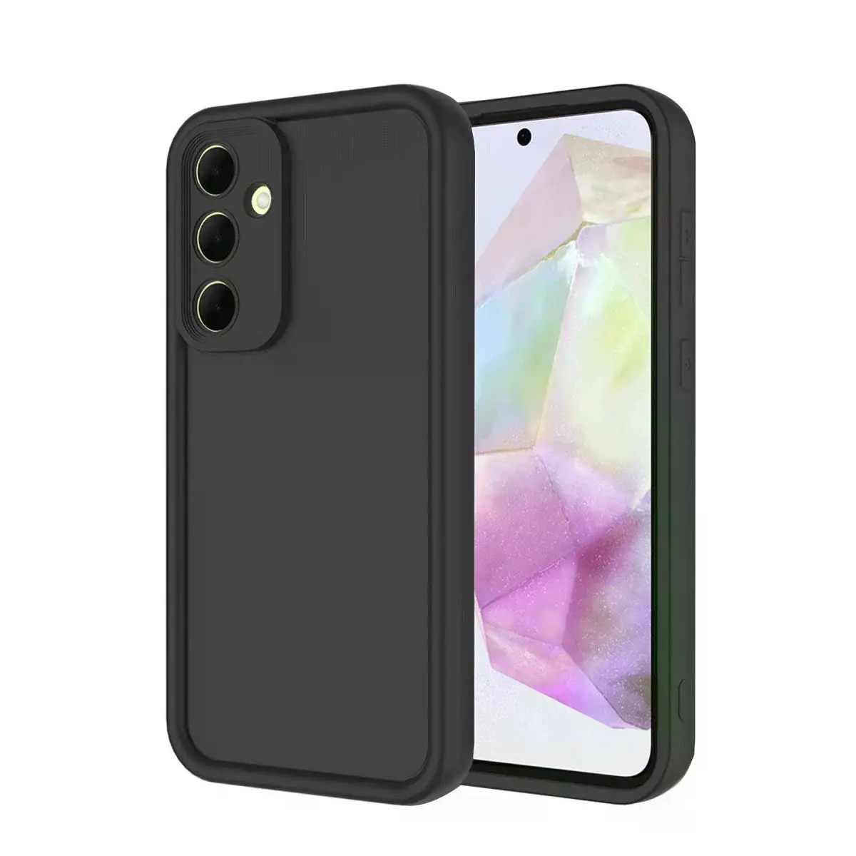 Samsung Galaxy A56 Kılıf Viera Silikon - Siyah