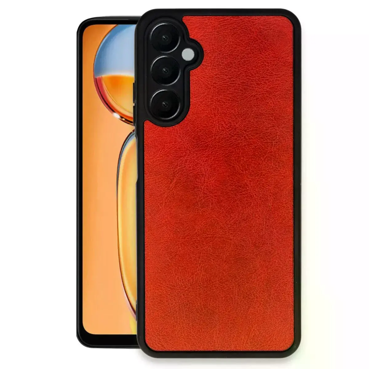 Samsung Galaxy A26 Kılıf Aras Deri Kapak - Kırmızı