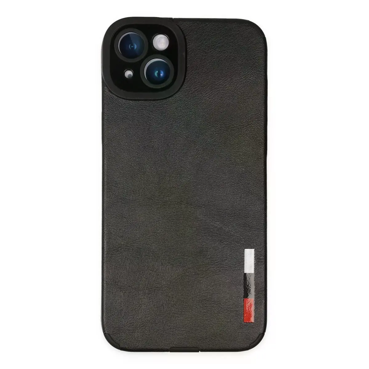 iPhone 14 Plus Kılıf Loop Deri Silikon - Siyah