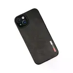 iPhone 14 Plus Kılıf Loop Deri Silikon - Siyah-3