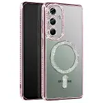 Samsung Galaxy S26 Plus Joke Simli Magneticsafe Kılıf - Pembe-1
