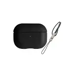 Airpods 3 (3.nesil) 405 Deri Kılıf - Siyah-1
