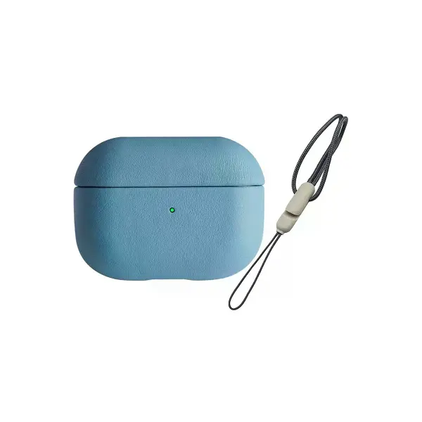 Airpods 3 (3.nesil) 405 Deri Kılıf - Sierra Blue