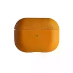 Airpods 3 (3.nesil) 405 Deri Kılıf - Turuncu-2