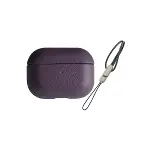 Airpods Pro 2 (2.nesil) 405 Deri Kılıf - Mor-1