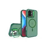 Joko  iPhone 16 Flet Lens Magsafe Kapak - Koyu Yeşil-1