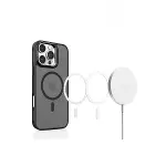 Joko  iPhone 16 Plus Flet Lens Magsafe Kapak - Koyu Yeşil-2