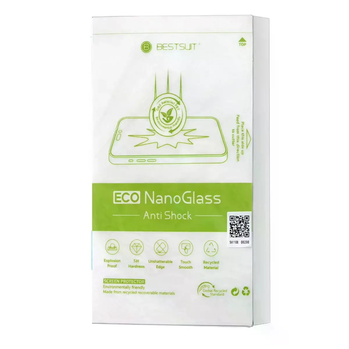 Best Suit Makine 5h Eco Nano Cam Ekran Koruyucu 10 Adet