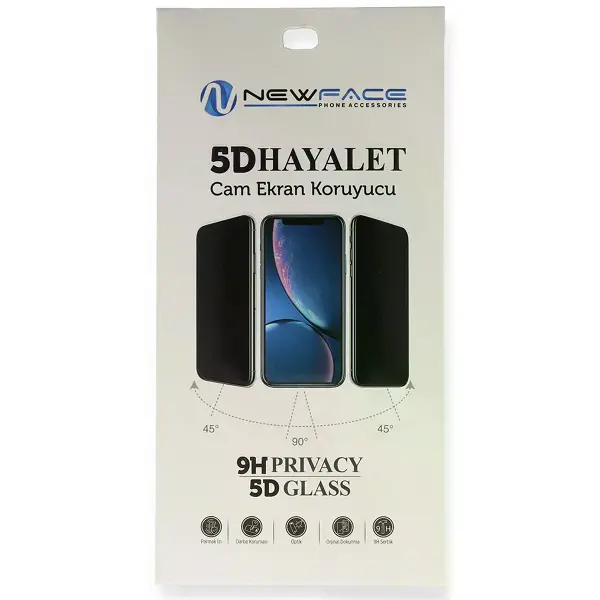 Huawei Nova Y70 5D Hayalet Cam Ekran Koruyucu