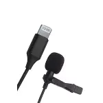 Lightning 2 Metre Double Mikrofon - Siyah-2