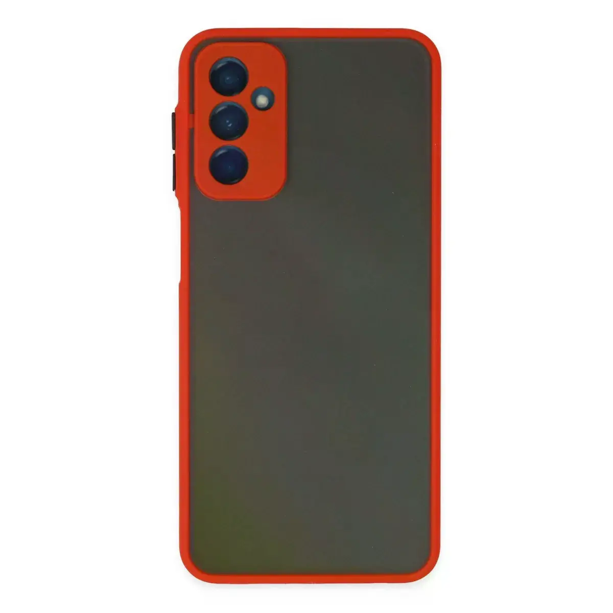 Samsung Galaxy M13 Kılıf Montreal Silikon Kapak - Kırmızı