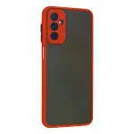 Samsung Galaxy M13 Kılıf Montreal Silikon Kapak - Kırmızı-2