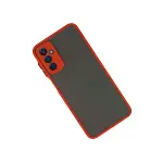 Samsung Galaxy M13 Kılıf Montreal Silikon Kapak - Kırmızı-3