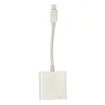 APR22 Iphone Otg 2in1 - Beyaz-1