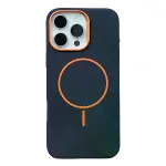 Joko  iPhone 15 Pro Max Luno Deri Magsafe Kapak - Mavi-1