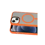 Joko  iPhone 14 Megane Magsafe Kapak - Turuncu-2