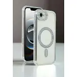 İphone 16e Joke Simli Magneticsafe Kılıf - Derin Mor-2