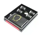 Matara 4 Shot Bardaklı Derili 9 Oz ( 266 Ml ) ALK34-2