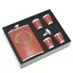 Matara 4 Shot Bardaklı Derili 9 Oz ( 266 Ml ) ALK34-3