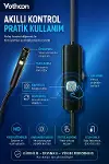 5 Metre Çift Kameralı iOS/Android Uyumlu Yılan Endoskop Kamera 8mm 2MP LED’li Sert Kablo-3