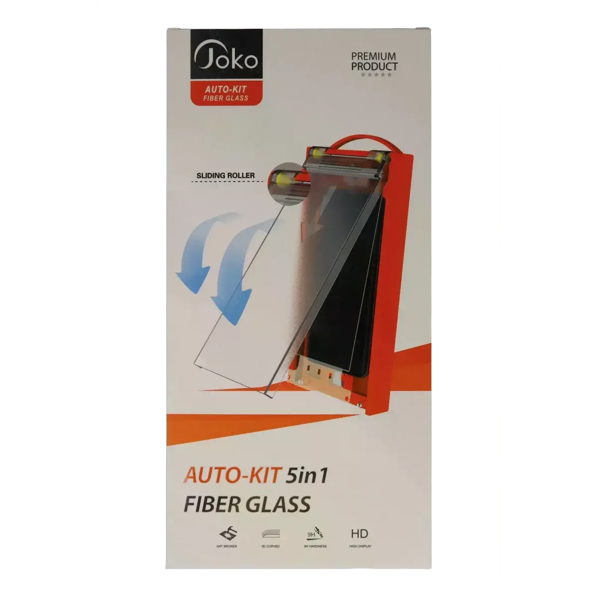 Joko Xiaomi Redmi Note 14 Pro 4G AutoKit 5in1 Fiber Hayalet Cam Ekran Koruyucu