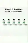 Kendinden Yapışkanlı Çocuk Kamera Baskı Kağıdı, 5’li Rulo 57X25MM Baskı Termal Kağıt Rulo-2