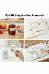 Kendinden Yapışkanlı Çocuk Kamera Baskı Kağıdı, 5’li Rulo 57X25MM Baskı Termal Kağıt Rulo-6