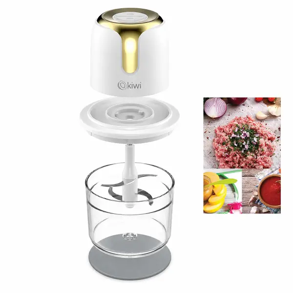 USB TO TYPE-C ŞARJLI MİNİ 3 BIÇAKLI GOLD BLENDER RONDO GIDA DOĞRAYICI 1.2LT=MİKA KRİSTAL HAZNE KC-8221 (4745)