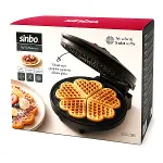DÖKÜM BELÇİKA WAFFLE MAKİNESİ ELEKTRİKLİ 5 WAFFLE YAPIŞMAZ YÜZEY 850W SSM-2595 (4745)-3