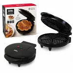 DÖKÜM BELÇİKA WAFFLE MAKİNESİ ELEKTRİKLİ 5 WAFFLE YAPIŞMAZ YÜZEY 850W SSM-2595 (4745)-1