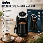 2İN1 ELEKTRİKLİ TÜRK KAHVE MAKİNESİ 4 FİNCAN SESLİ UYARI - TAŞMA ÖNLEYİCİ SİSTEM SCM-2990 (4745)-3