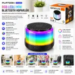 BT - SD - USB ŞARJLI RGB IŞIKLI BLUETOOTH WİRELESS SPEAKER HOPARLÖR 3W PL-4675 (4745)-2
