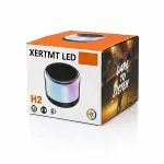 BT - SD - USB ŞARJLI RGB IŞIKLI BLUETOOTH WİRELESS SPEAKER HOPARLÖR 3W PL-4675 (4745)-3