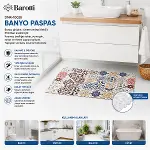 DİKDÖRTGEN DESENLİ 70 X 34 CM SU EMİCİ - SİHİRLİ KAYDIRMAZ BANYO - KÜVET PASPAS (4745)-2