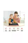 12 Inc Renkli Lcd Grafik Dijital Kalemli Çizim Tableti Yazı Tahta Not Yazma Eğitim Tableti Pembe-3
