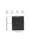 12 Inc Renkli Lcd Grafik Dijital Kalemli Çizim Tableti Yazı Tahta Not Yazma Eğitim Tableti Pembe-6