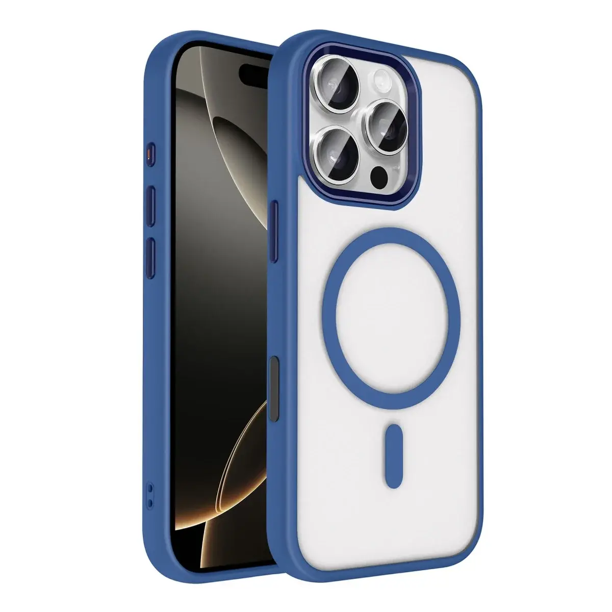 Joko iPhone 16 Pro Max Terea Magsafe Kapak - Lacivert