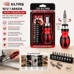 10IN1 SİLİKON SAP - CR-V CIRCIRLI TORNAVİDA BİTS SETİ PH1-PH2-PH-3 - PZ1-PZ2-PZ3 MANYETİK UÇ TUTUCU (4745)-2